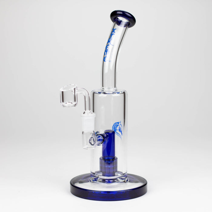 Xtreme 10" Dual Function Rig with Quartz Banger Blue