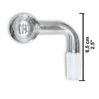 HIT - 14mm Glass Round Ball Shape Oil Burner