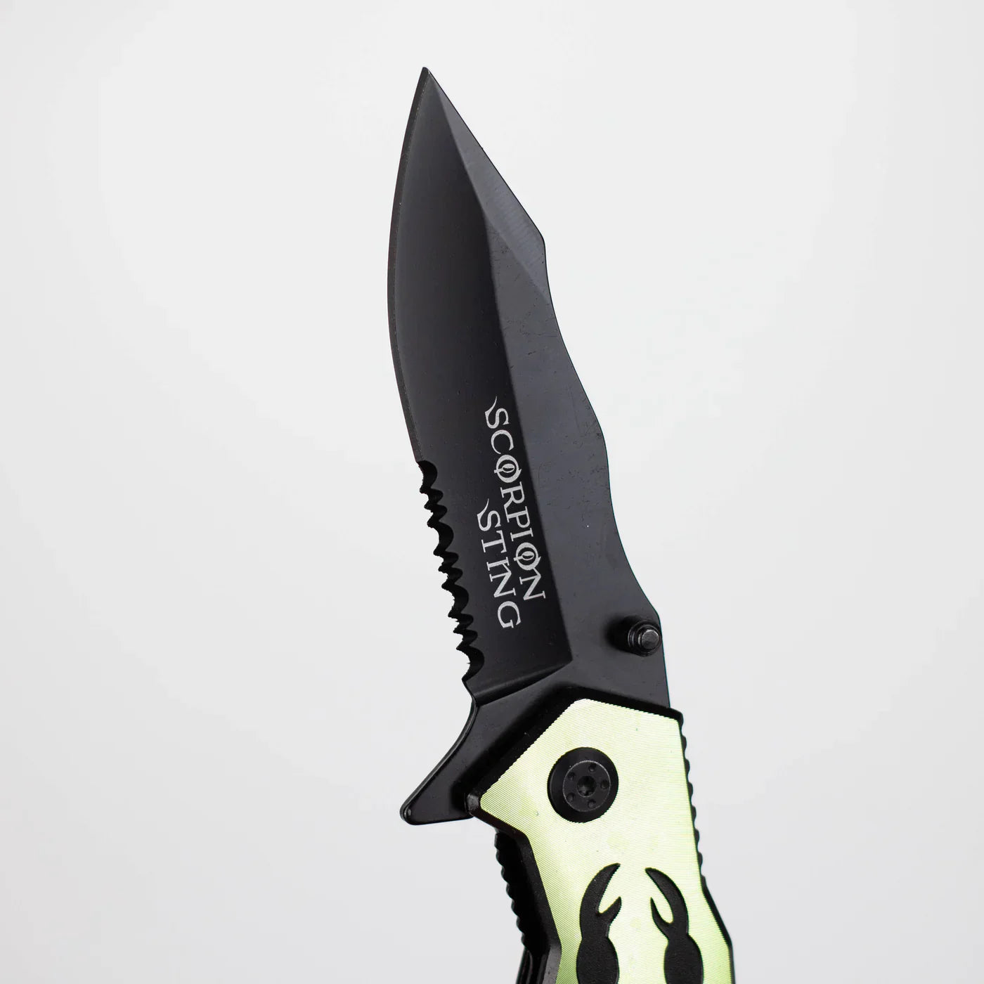 Snake Eye - 8.5" Outdoor Rescue Hunting Knife - Scorpion