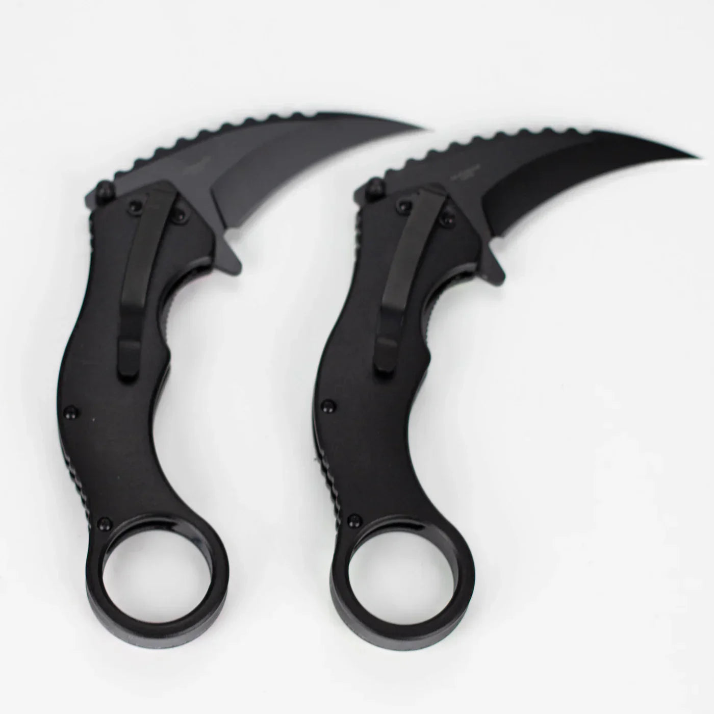 Snake Eye - 3" Folding Karambit Blade - Skull Design