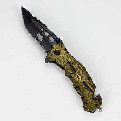Snake Eye - 8.5" Outdoor Rescue Hunting Knife - Vanguard