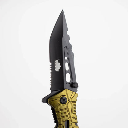Snake Eye - 8.5" Outdoor Rescue Hunting Knife - Vanguard