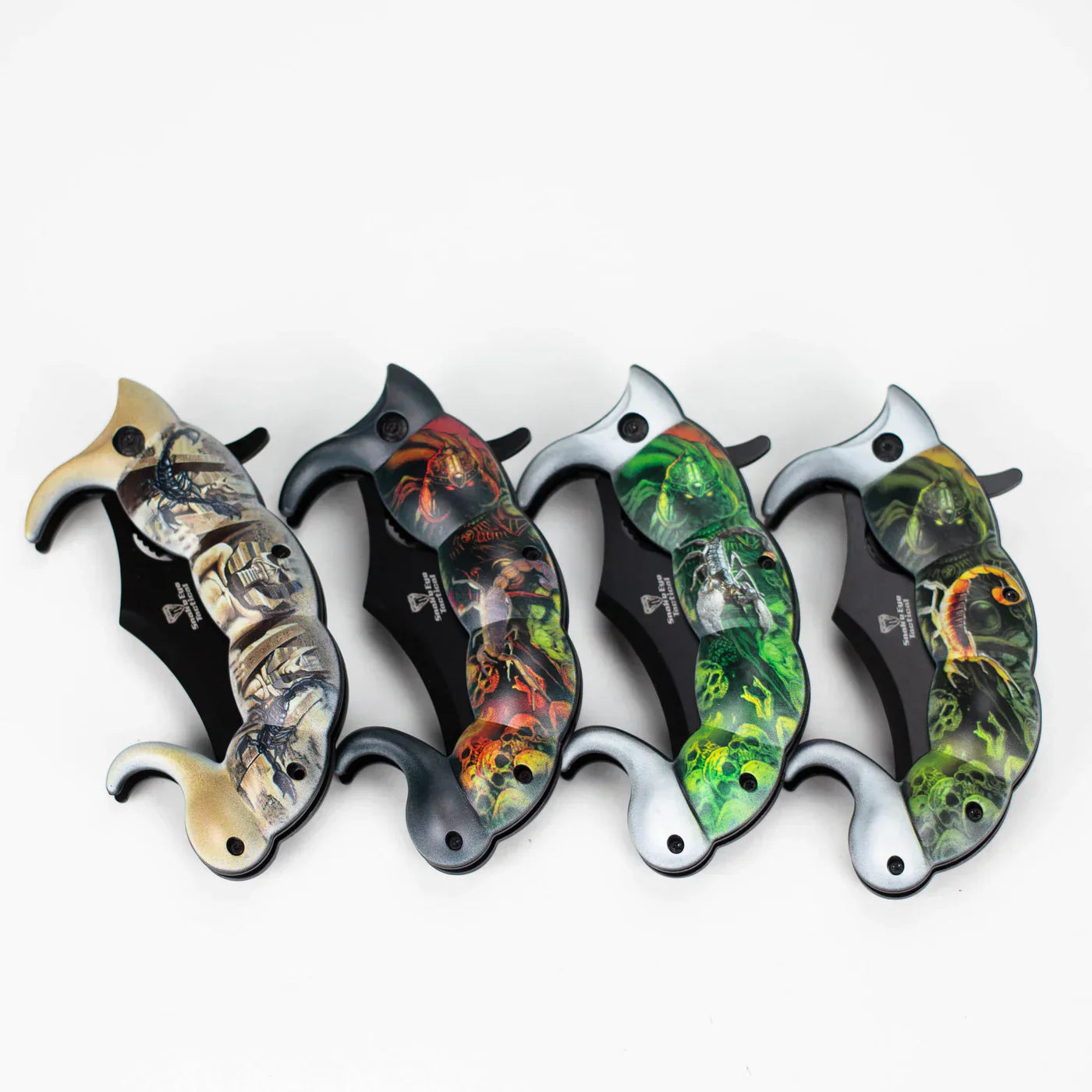 Snake Eye - 9" Pocket Knife - Scorpion Tail