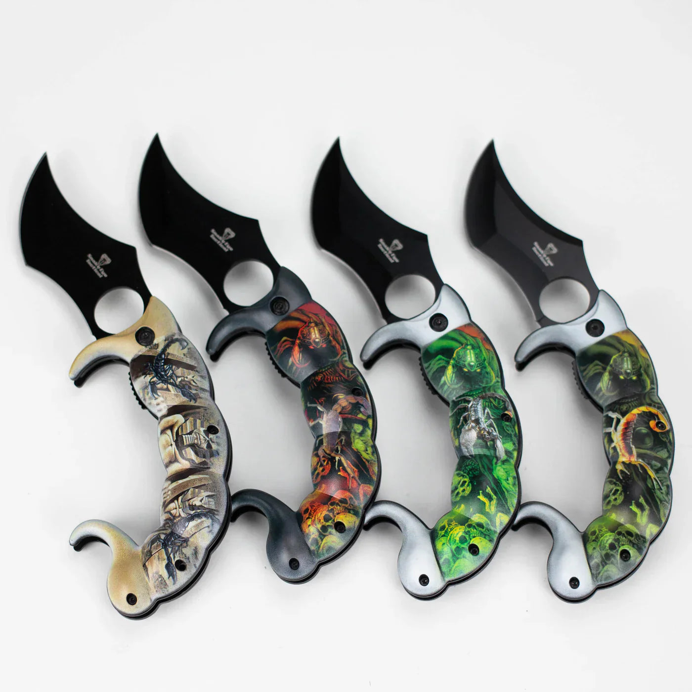 Snake Eye - 9" Pocket Knife - Scorpion Tail