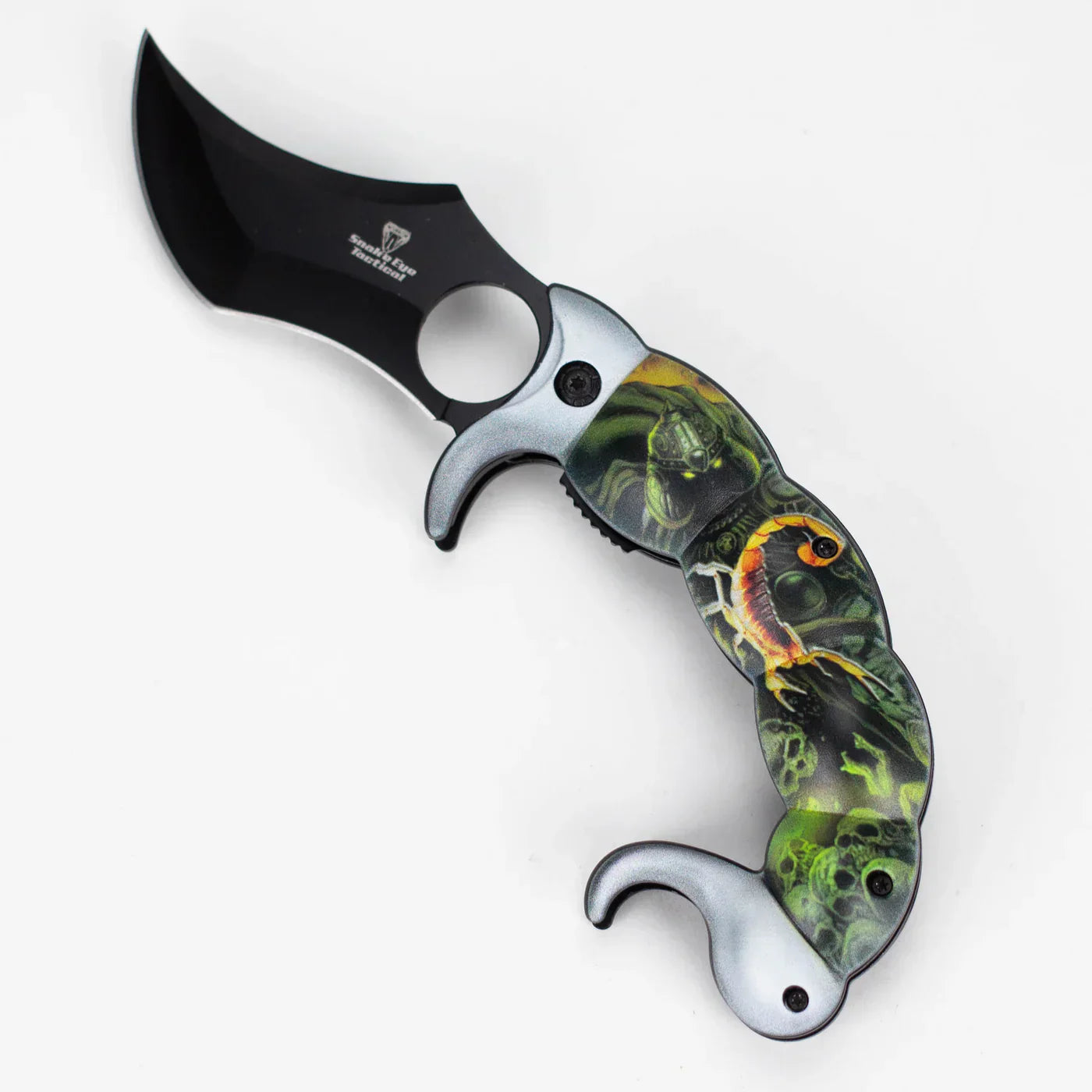 Snake Eye - 9" Pocket Knife - Scorpion Tail