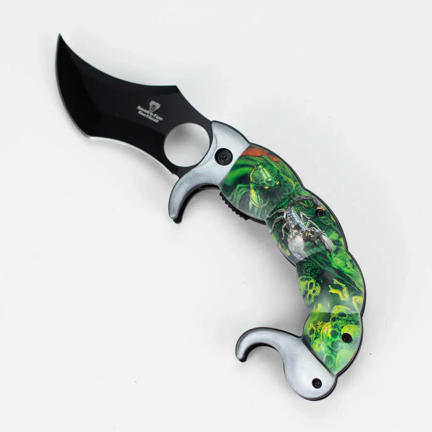 Snake Eye - 9" Pocket Knife - Scorpion Tail