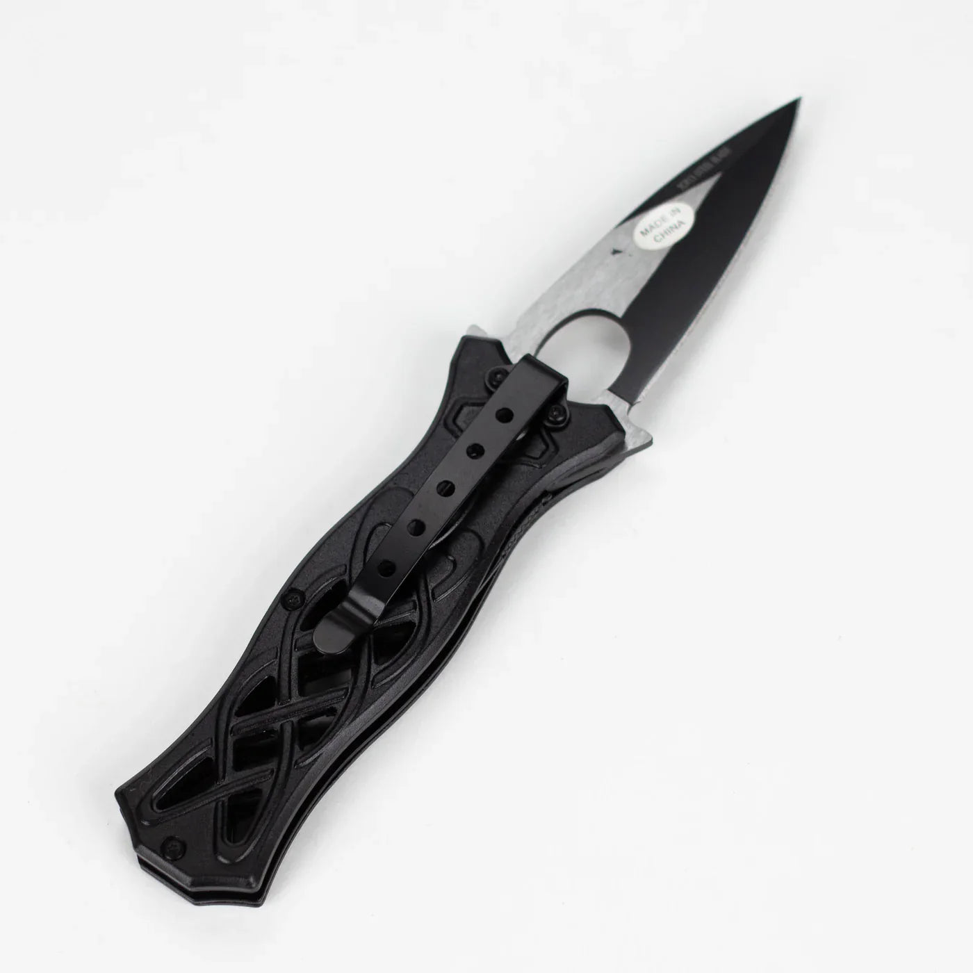 Snake Eye - 8" Outdoor Rescue Hunting Knife - Verdant