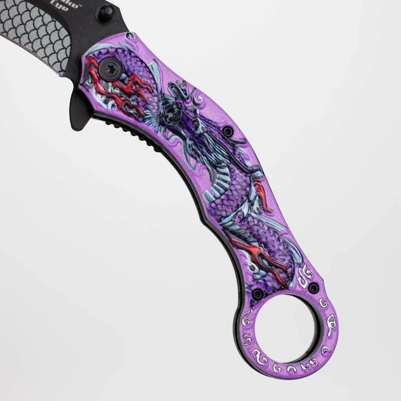 Snake Eye - 10" Pocket Knife - Dragon Slayer