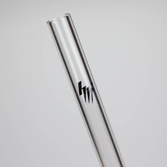 HIT Glass 4.25" Clear Glass Tube straight pipe