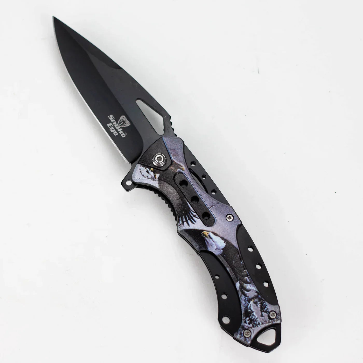 Snake Eye - 8" Outdoor Rescue Hunting Knife - Eagle Skystrike