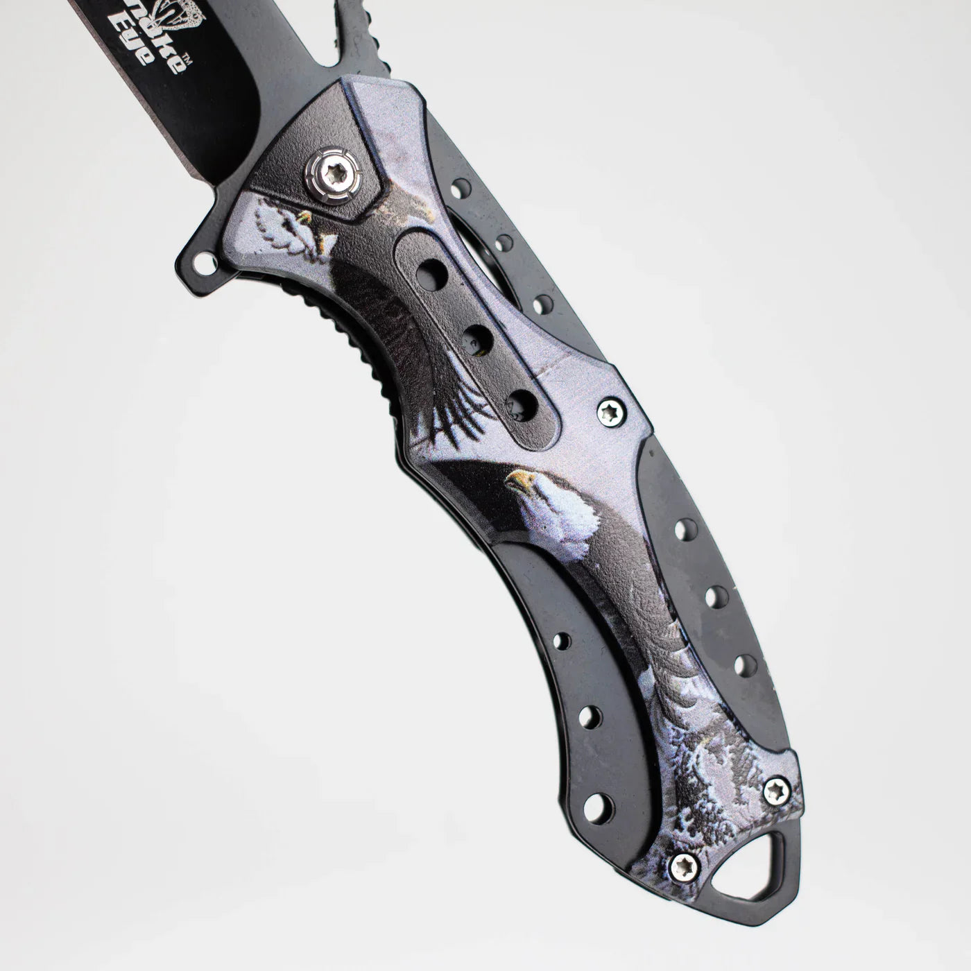 Snake Eye - 8" Outdoor Rescue Hunting Knife - Eagle Skystrike