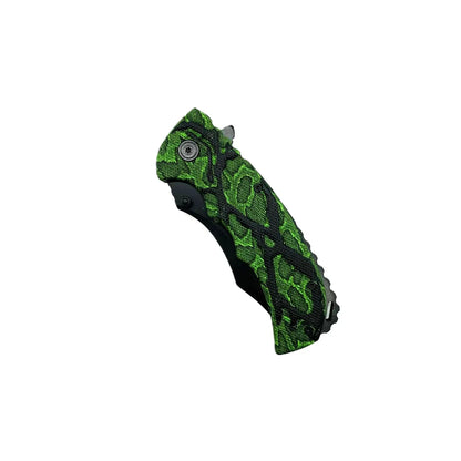 Snake Eye - 8.25" Foldable Pocket Knife - Serpent