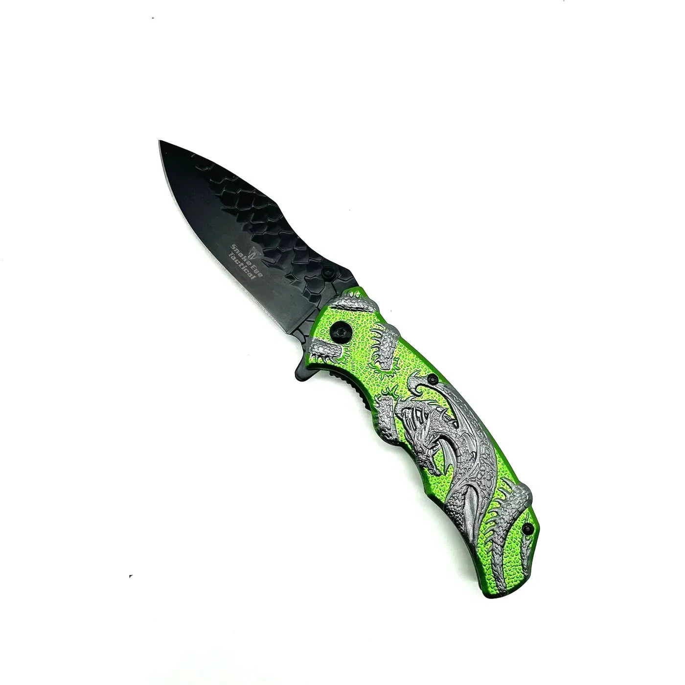 Snake Eye - 8.5" Foldable Pocket Knife - Wyrmfire