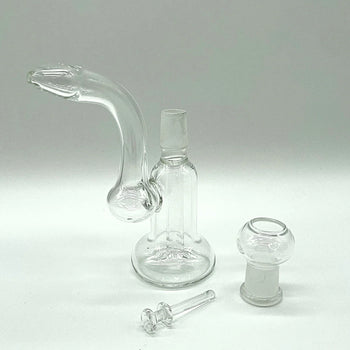 4" Oil Bubbler Clear Water Pipe