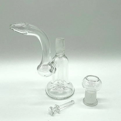 4" Oil Bubbler Clear Water Pipe