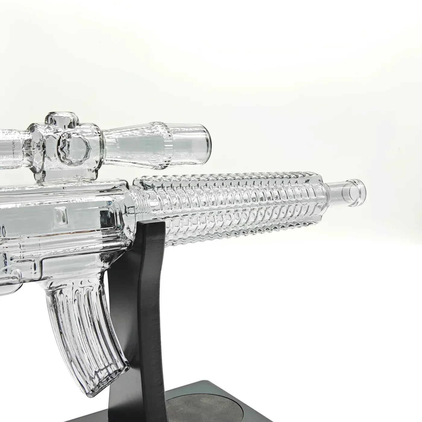 Fortune - 24" Carbine Rifle Bong w/ Hard Wood Stand