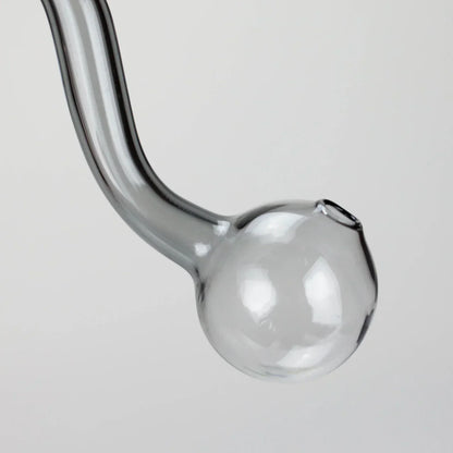 3.5″ U-Type Oil Burner Pipe w/ 14mm Glass Bubble Attachment