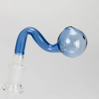 3.5″ U-Type Oil Burner Pipe w/ 14mm Glass Bubble Attachment