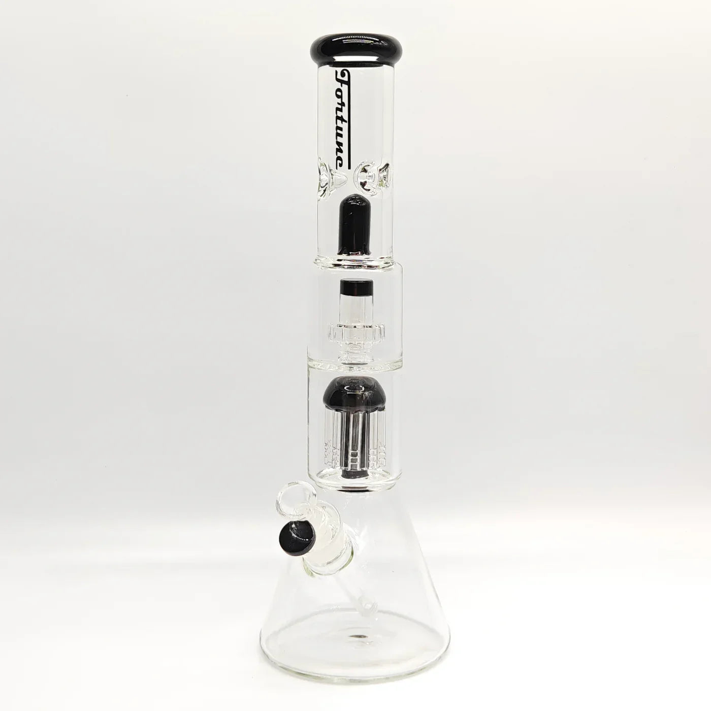 Fortune - 16" 7mm Double-Disk Percolator Beaker