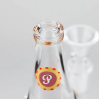 6″ Beer Bottle Design Glass Bong