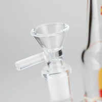 6″ Beer Bottle Design Glass Bong