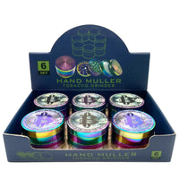 Bitcoin - 63mm 4-Pc Herb Grinder