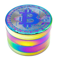 Bitcoin - 63mm 4-Pc Herb Grinder