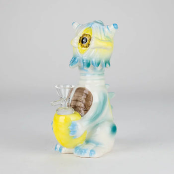 7″ Vintage Cyclops Monster Shape Ceramic Bong