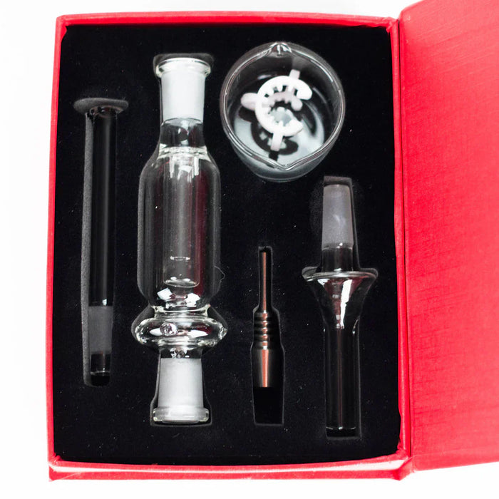 Glass Nectar Collector Kit - Premium Red Box