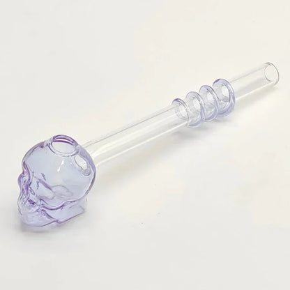 5″ Coloured Skull Oil Burner Pipe