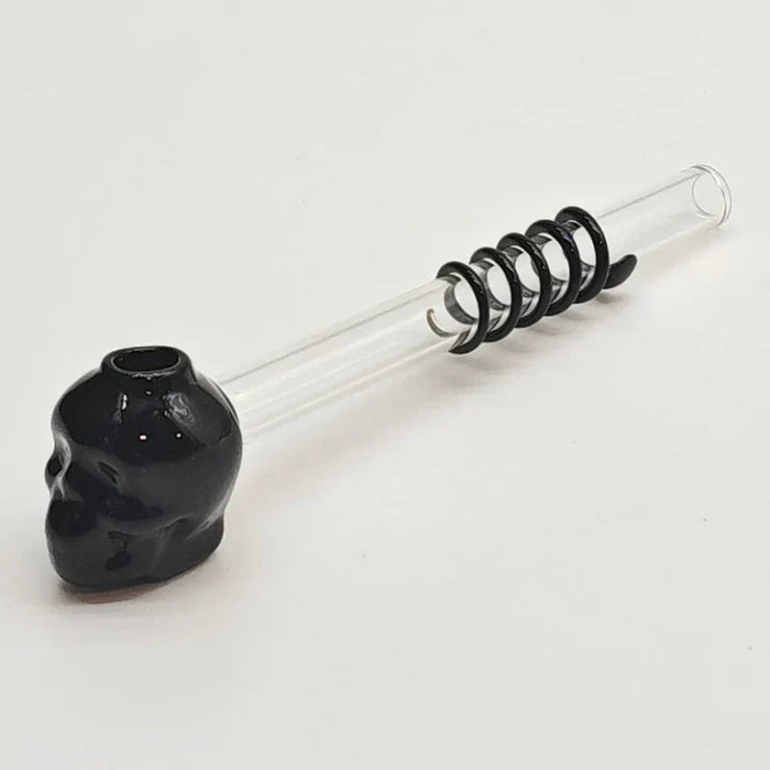 5″ Coloured Skull Oil Burner Pipe