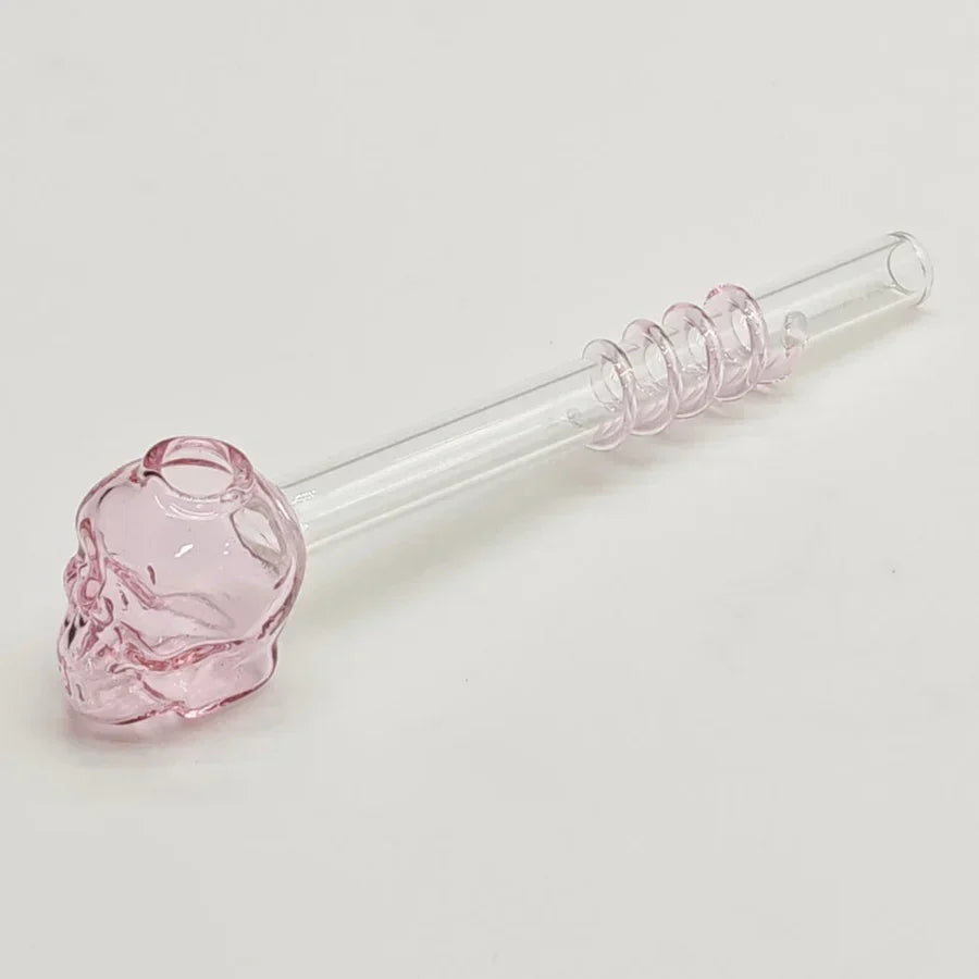 5″ Coloured Skull Oil Burner Pipe
