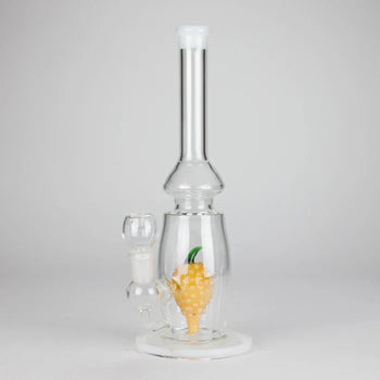13" Glass Water Pipe w/ Pineapple Diffuser