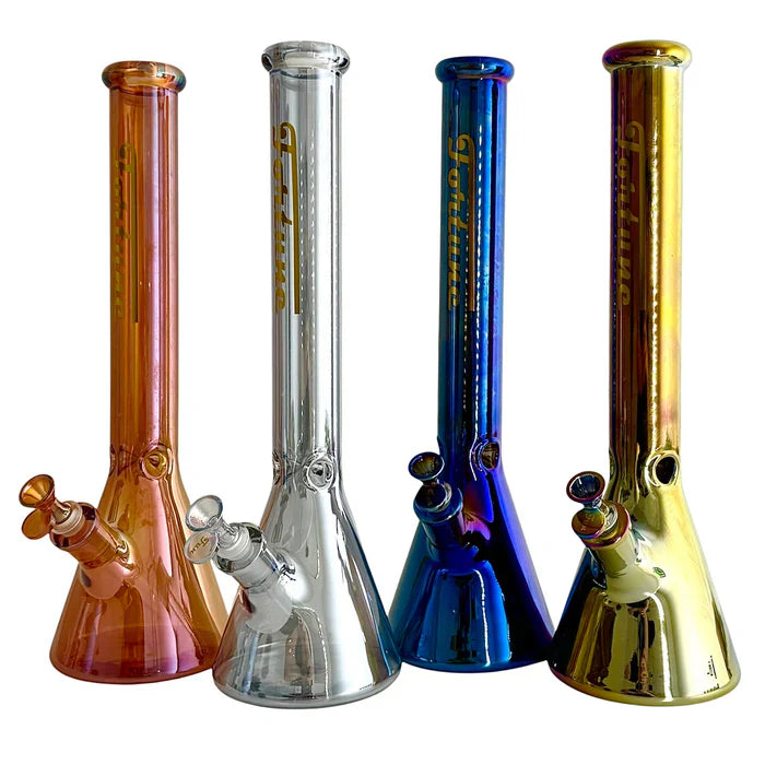 Fortune - 18" 7mm Electroplate Glass Beaker Bong
