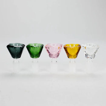 14mm Colourful Crystal Diamond Glass Bowl