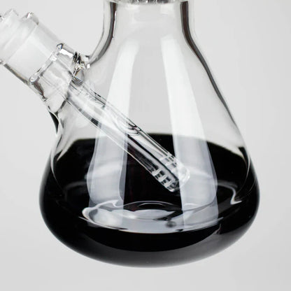 Genie - 17.5" 10-Arm 9mm Coloured Bottom Glass Bong
