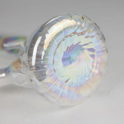 10" Shiny Beaker Ribbed Base Bolt IC w/ Handle Slide