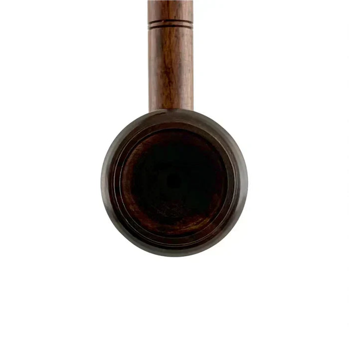 12" Classic Long-Style Design Wooden Pipe
