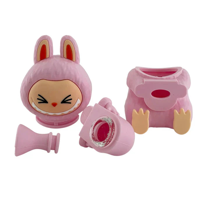 6" Elf Monster Silicone Water Pipe