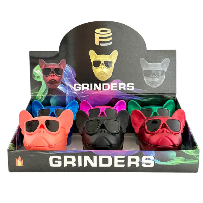 Bulldog Sunglasses 2-Pc Herb Grinder