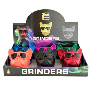 Bulldog Sunglasses 2-Pc Herb Grinder