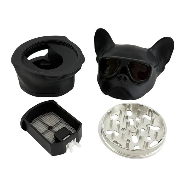 Bulldog Sunglasses 2-Pc Herb Grinder
