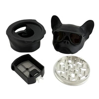 Bulldog Sunglasses 2-Pc Herb Grinder