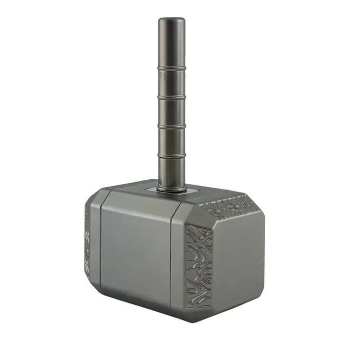 Hammer Style 4-Pc Metal Grinder w/ Built-In Pipe