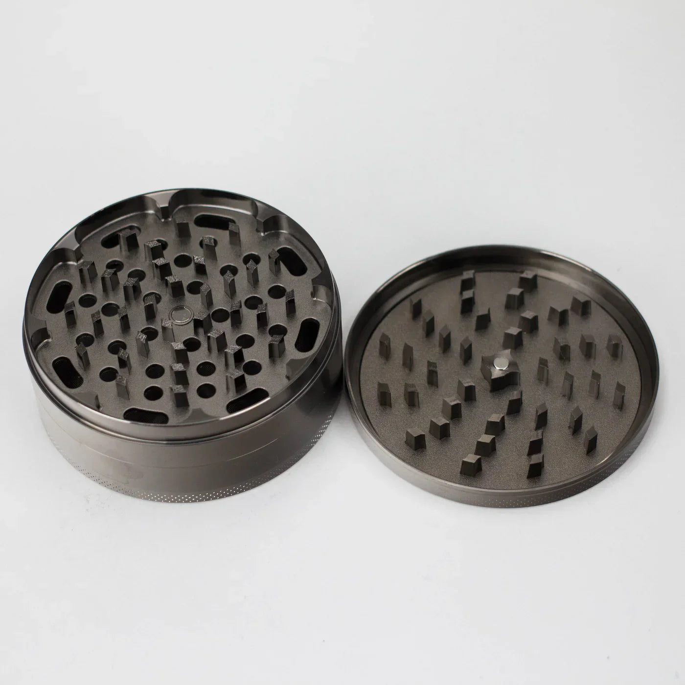 HIT - 100mm 4-Pc Zinc Gun Metal Grinder