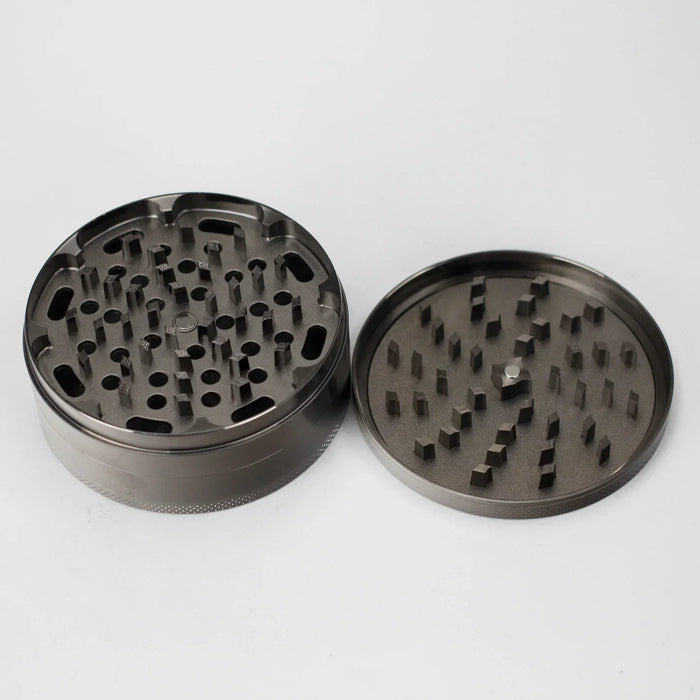 HIT - 100mm 4-Pc Zinc Gun Metal Grinder