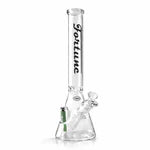 Fortune - 18" 7mm Beaker Bong w/ Lighter Holder