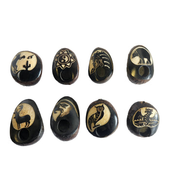 2.5" Bowl Style Tagua Hand Pipe