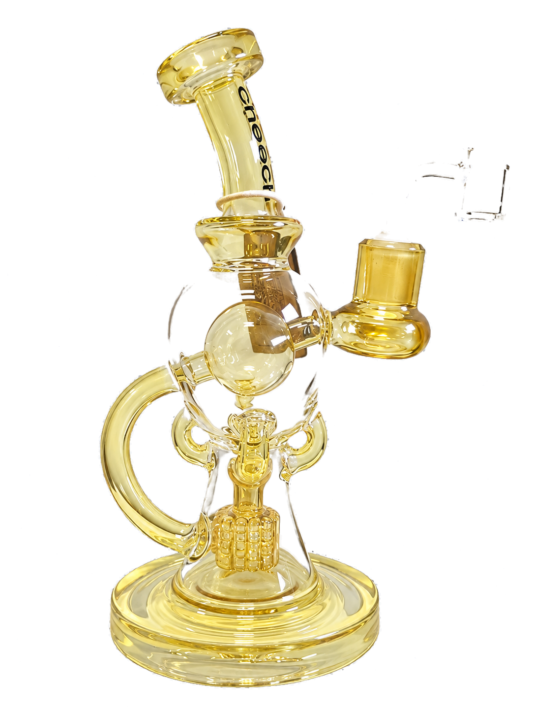 Recycleur fumé Cheech Glass 8"