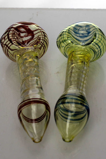 Spiral Colour Changing Hand Pipe - 4.5"